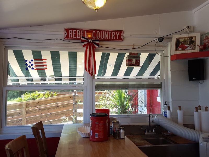 Duck's Dam Diner interior